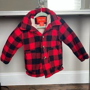 Lumberjack plaid jacket  shacket 18-24 months
